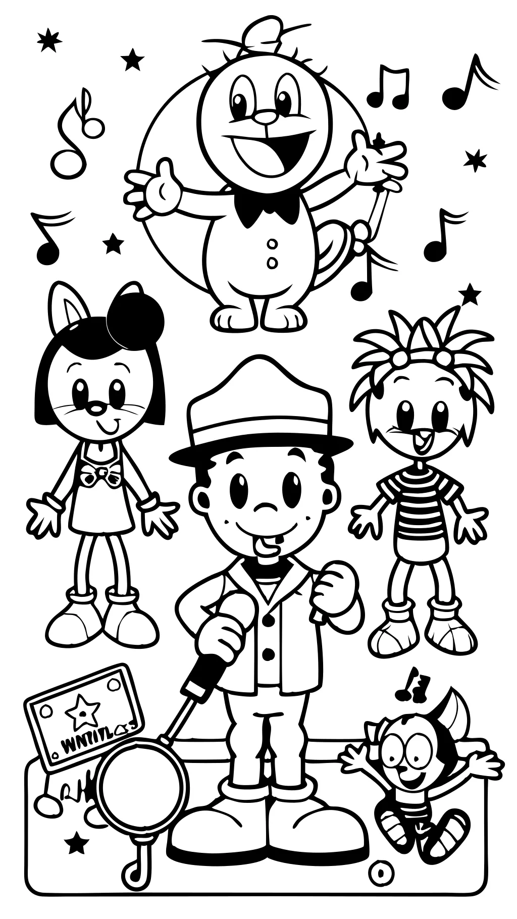 sing 2 coloring pages